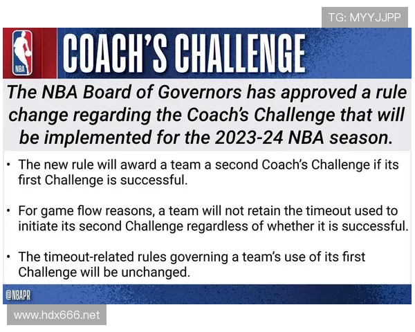 挑战判罚规则是什么意思？NBA最新挑战机制解析